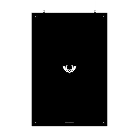 Warsaken® Premium Poster : Black