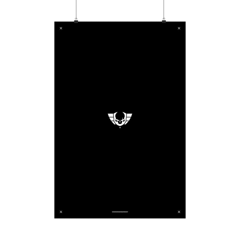 Warsaken® Premium Poster : Black