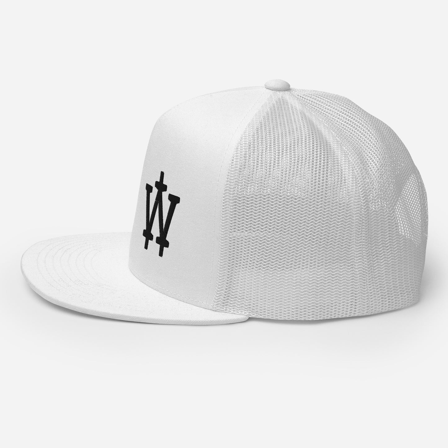 Unisex Warsaken® Hat : Trucker : Loot : White