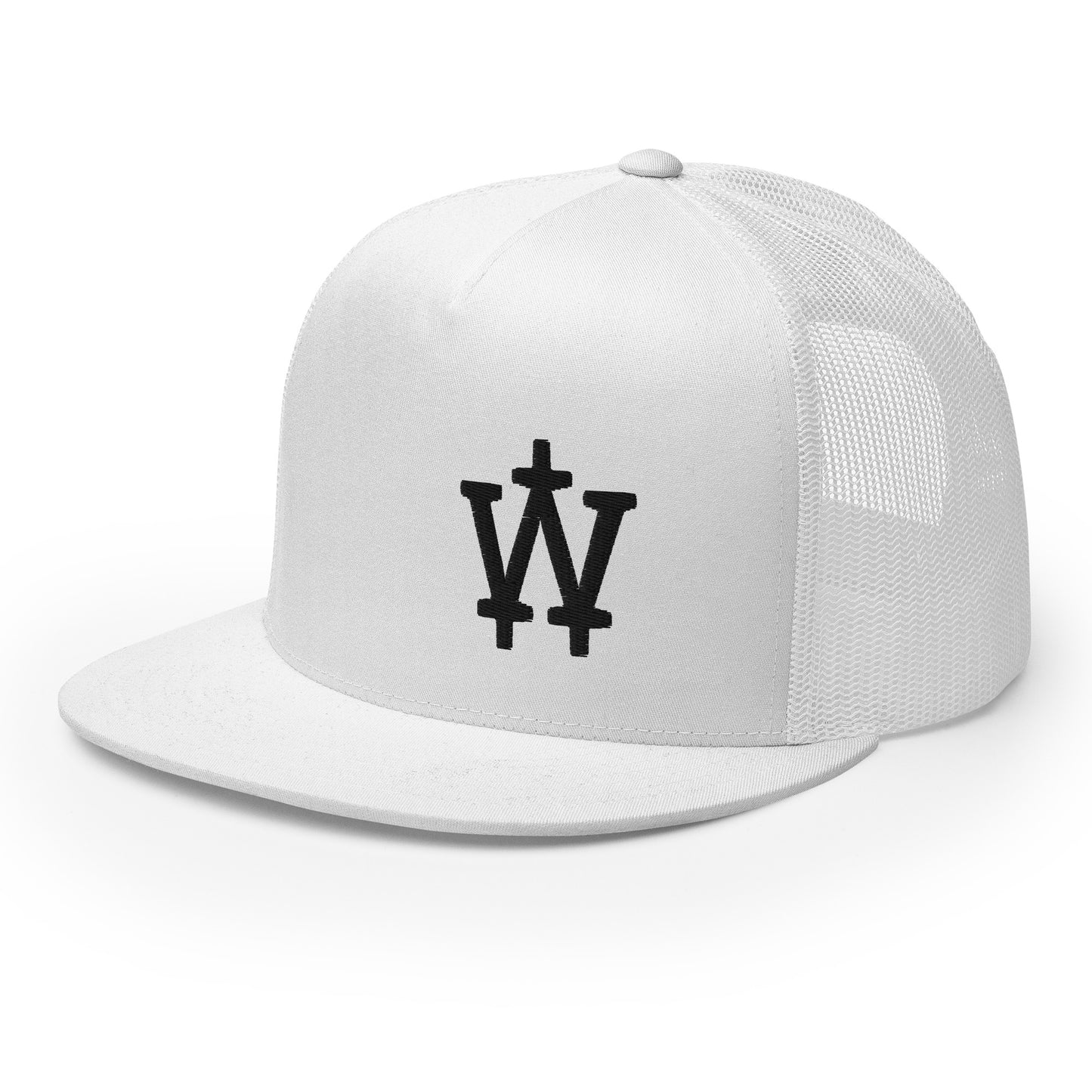 Unisex Warsaken® Hat : Trucker : Loot : White