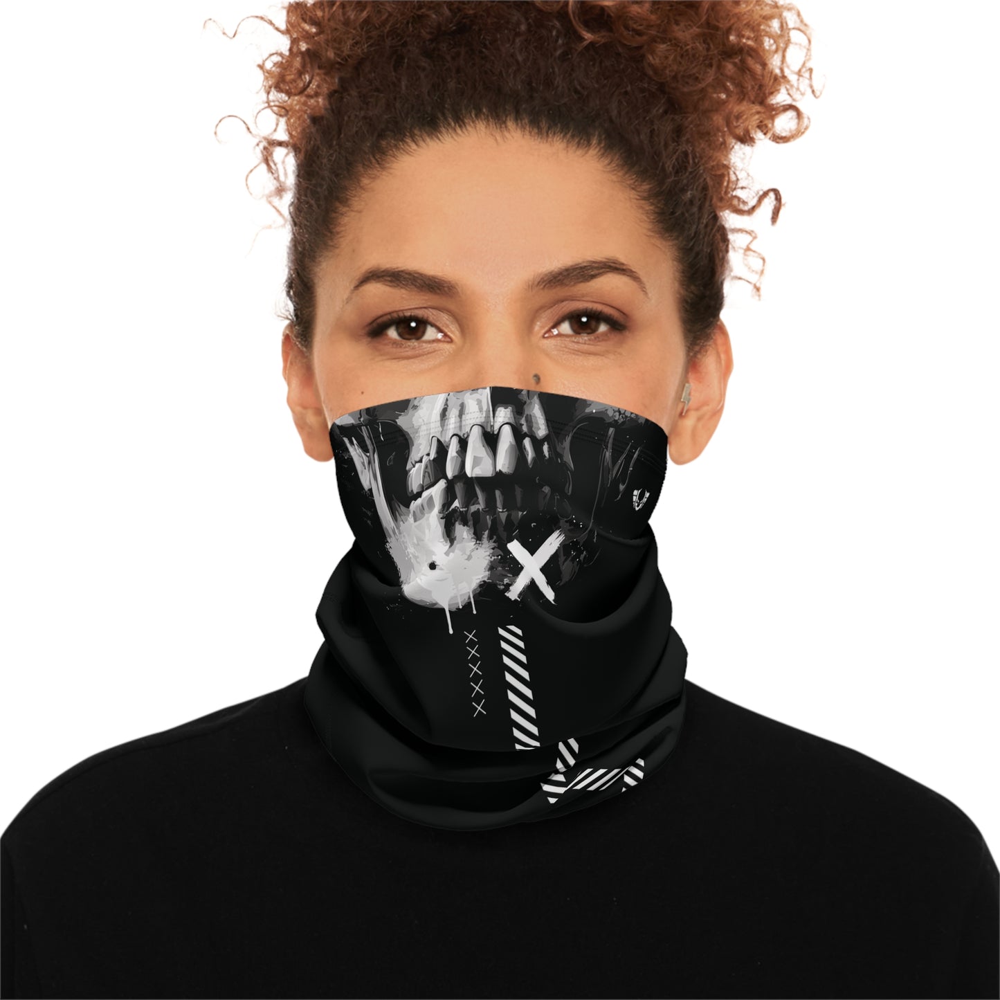 Warsaken® Winter Gaiter : Heavy Skull : Black