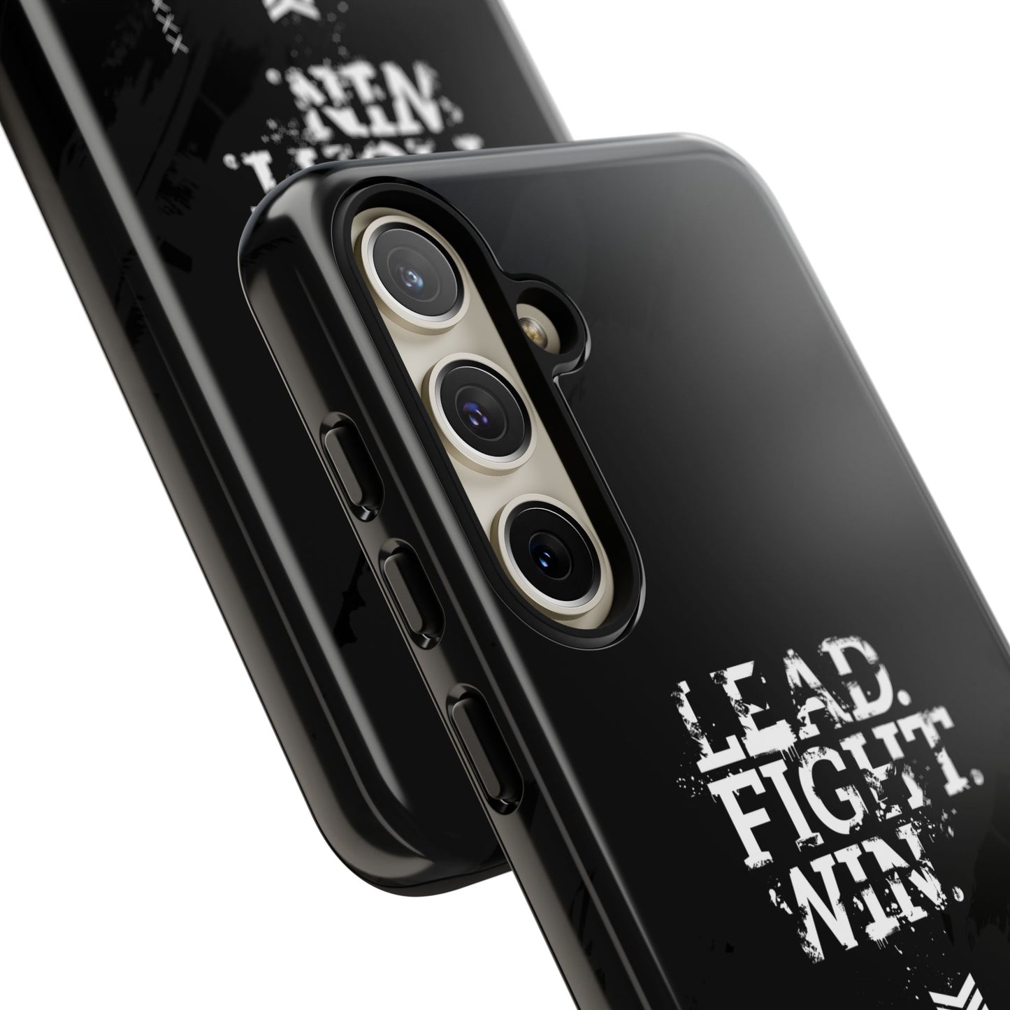 Warsaken® Phone Case : Lead. Fight. Win. : Black