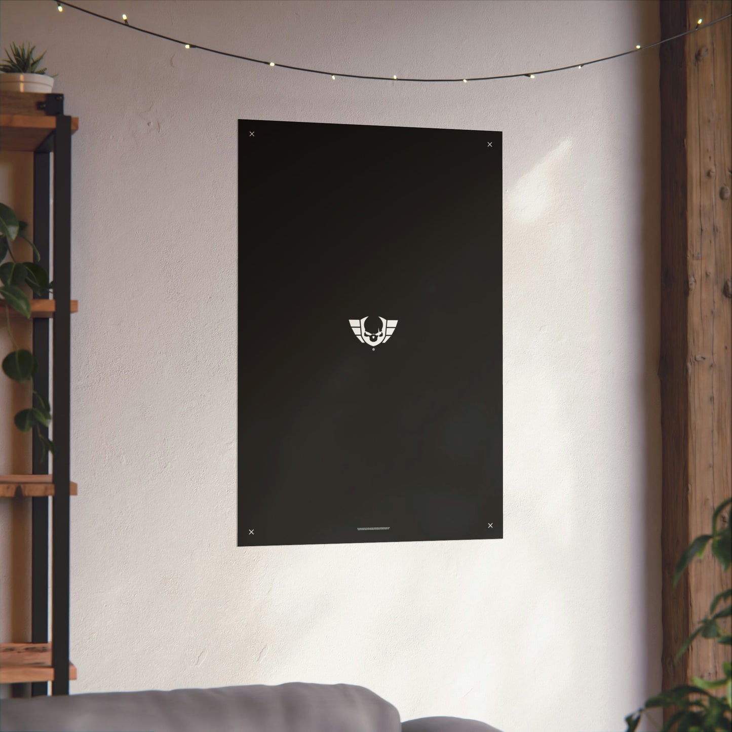 Warsaken® Premium Poster : Black