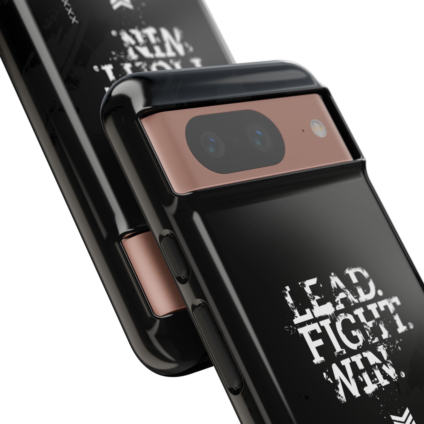 Warsaken® Phone Case : Lead. Fight. Win. : Black