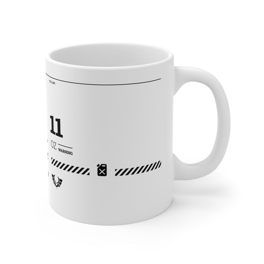 Warsaken® Mug : 11oz : White