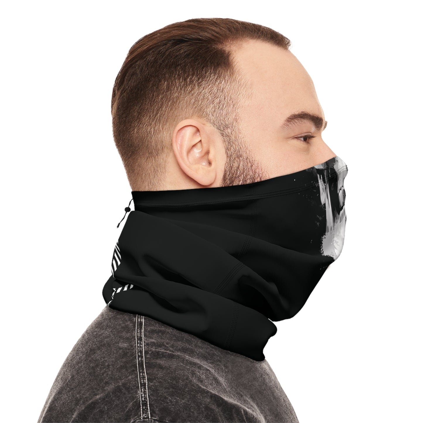 Warsaken® Winter Gaiter : Heavy Skull : Black