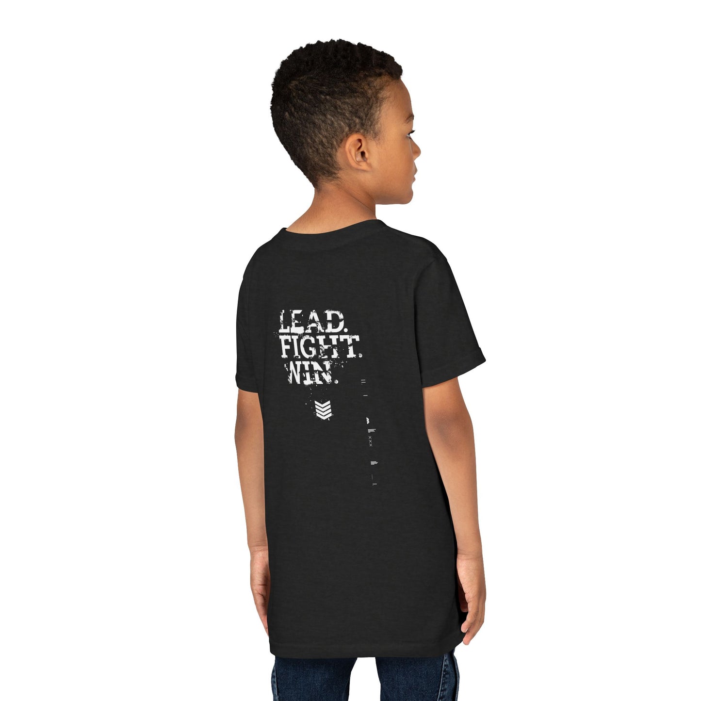 Kids Warsaken® T-Shirt : Lead. Fight. Win.