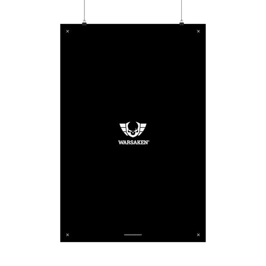 Warsaken® Premium Poster : Black Label