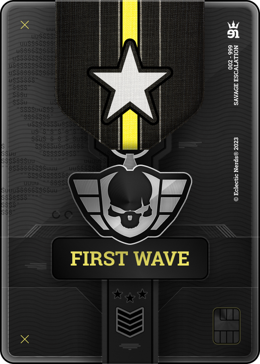 Warsaken® Digital First Wave Upgrade Card : Savage Escalation : WAX
