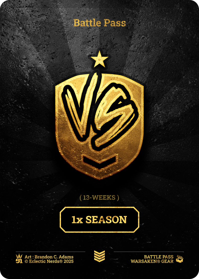 Warsaken® Digital Battle Pass : 1x Season (13 Weeks)