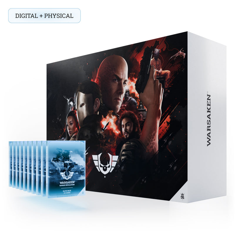 Warsaken® Genesis of Conflict Big Box & 10x Elite Digital Bundle : WAX
