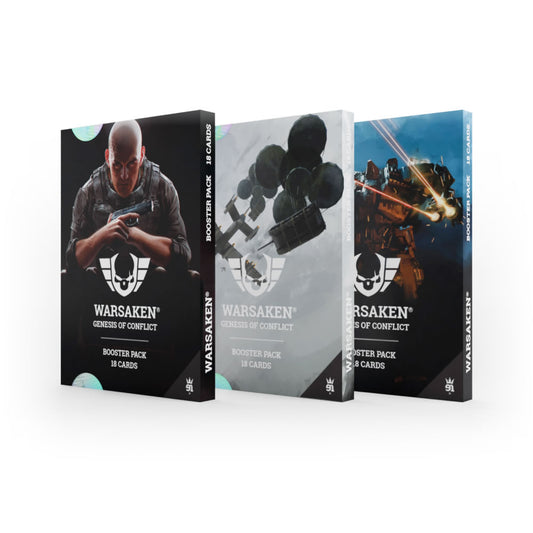 Warsaken® Genesis of Conflict : Booster Packs : 3x