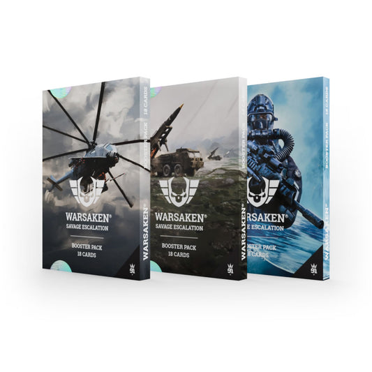 Warsaken® Savage Escalation : Booster Packs : 3x