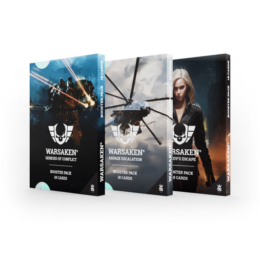 Warsaken® Mystery Pack Bundle : Booster Packs : 3x