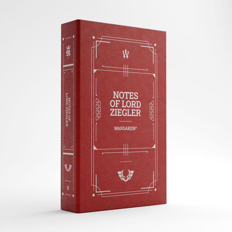 Eclectic Nerds® DeckBook™ : Tech-Deco : Warsaken® : Notes of Lord Ziegler
