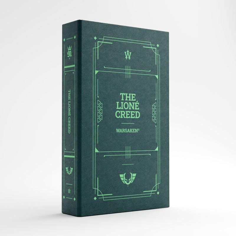 Eclectic Nerds® DeckBook™ : Tech-Deco : Warsaken® : The Lioné Creed