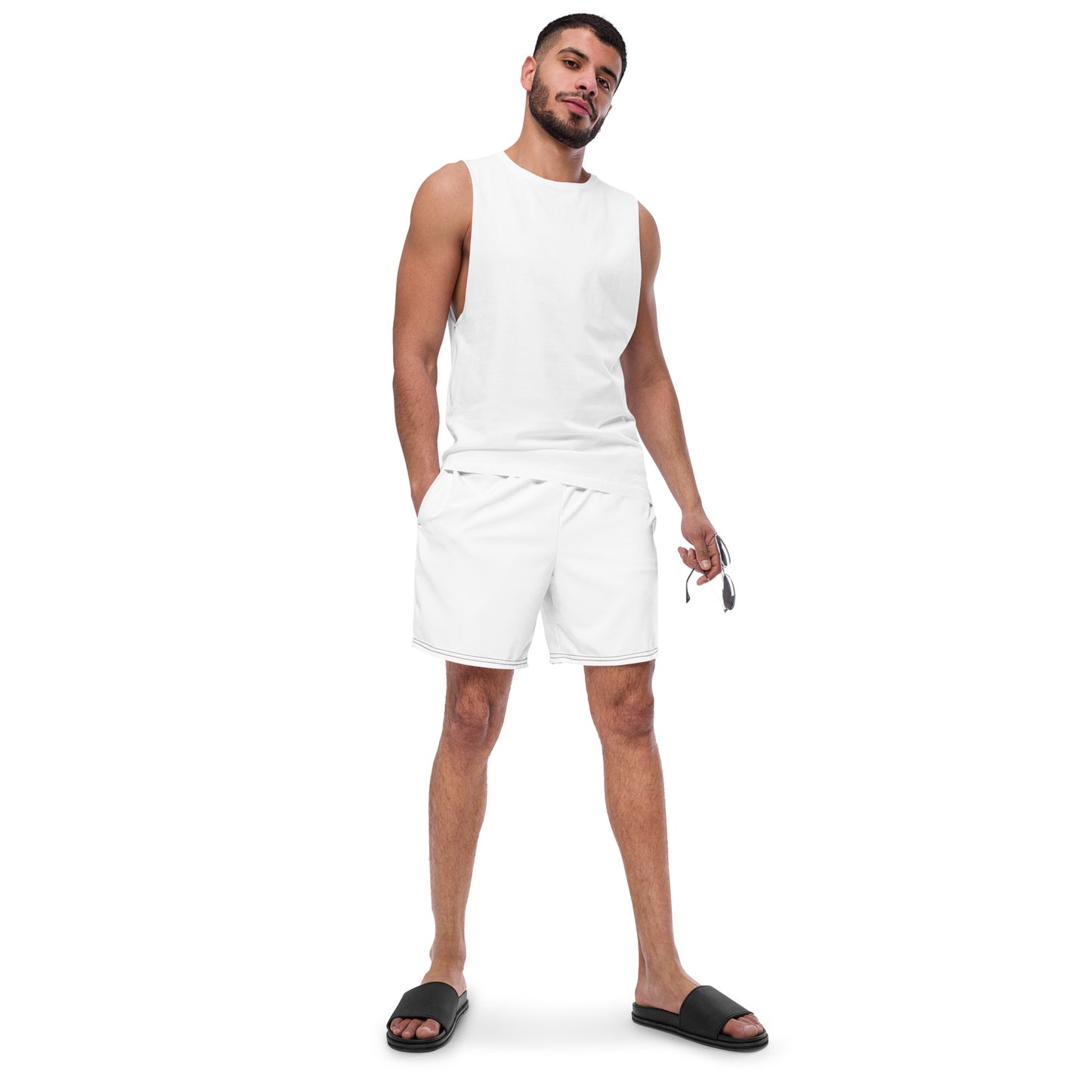 Men's Warsaken® Shorts : Logo : White