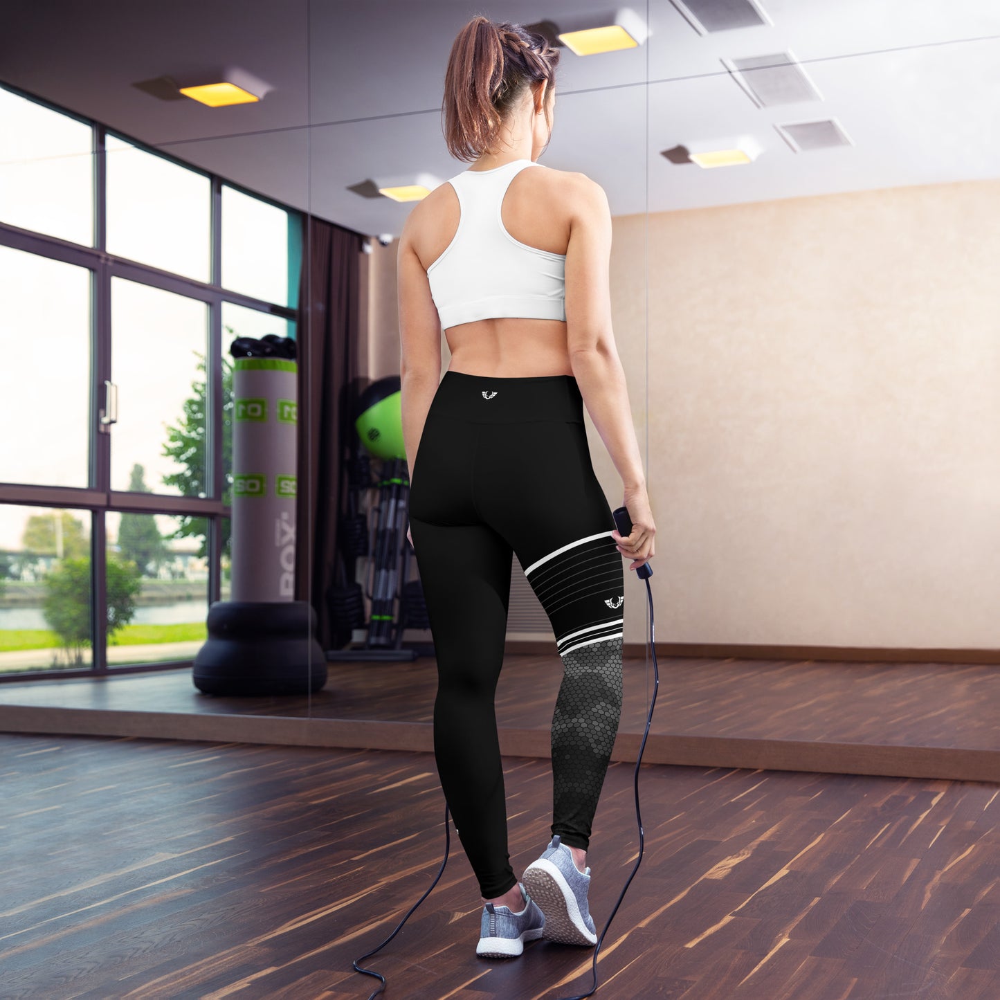 Women's Warsaken® Leggings : Trionvice : Black