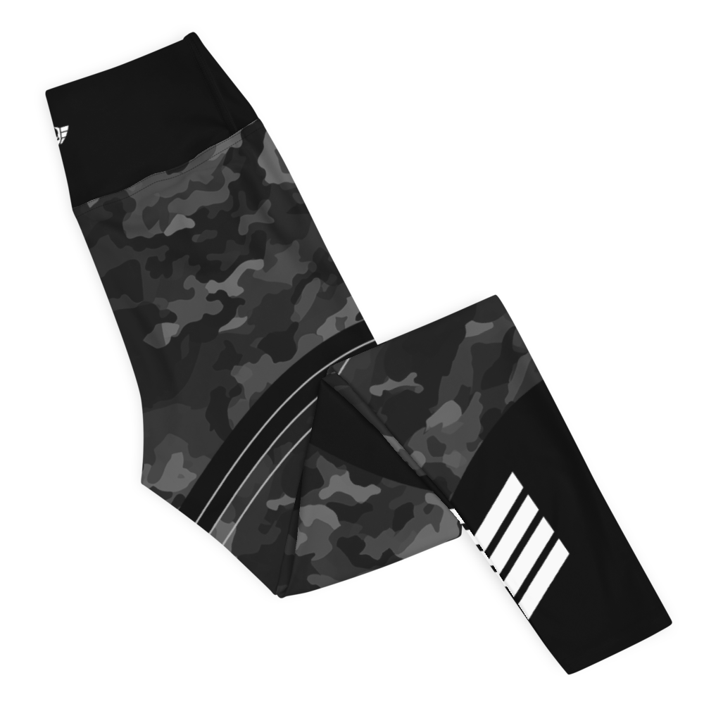 Women's Warsaken® Leggings : Rank : Black Camo