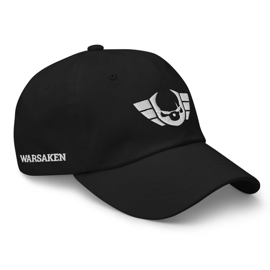 Unisex Warsaken® Hat : Vintage : Logo: Black