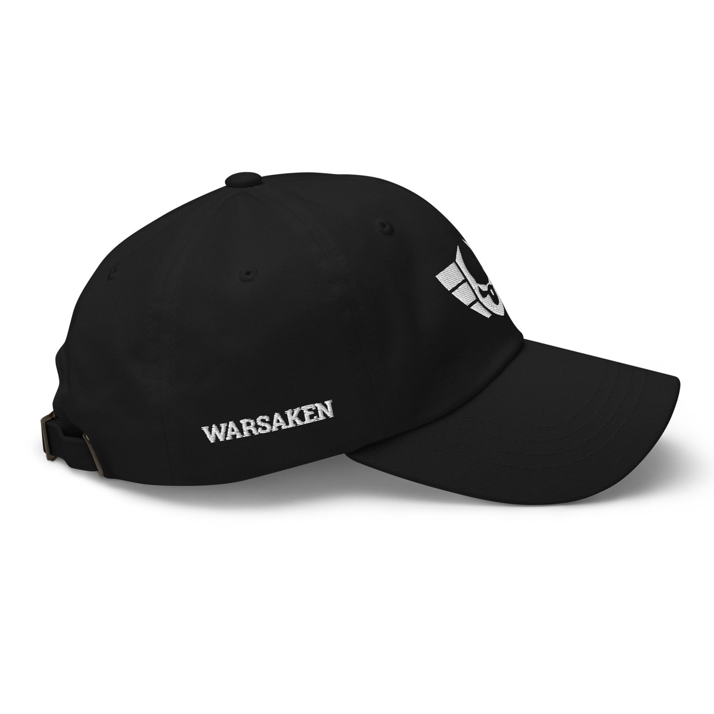 Unisex Warsaken® Hat : Vintage : Logo: Black