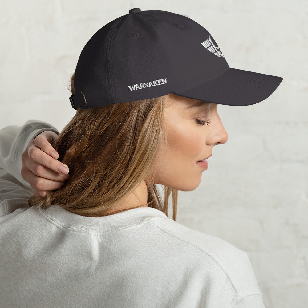 Unisex Warsaken® Hat : Vintage : Logo: Grey