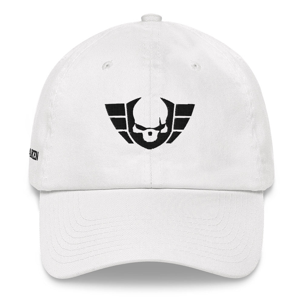 Unisex Warsaken® Hat : Vintage : Logo: White