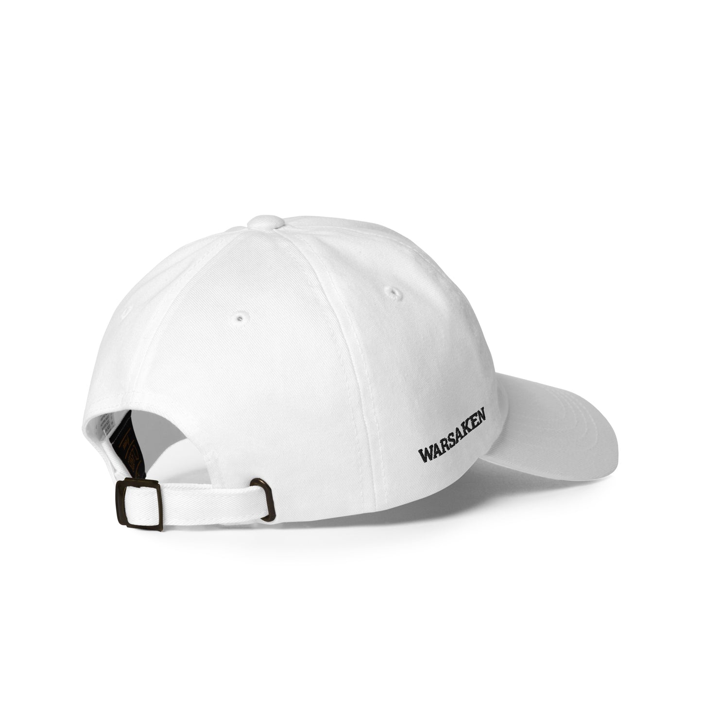 Unisex Warsaken® Hat : Vintage : Logo: White