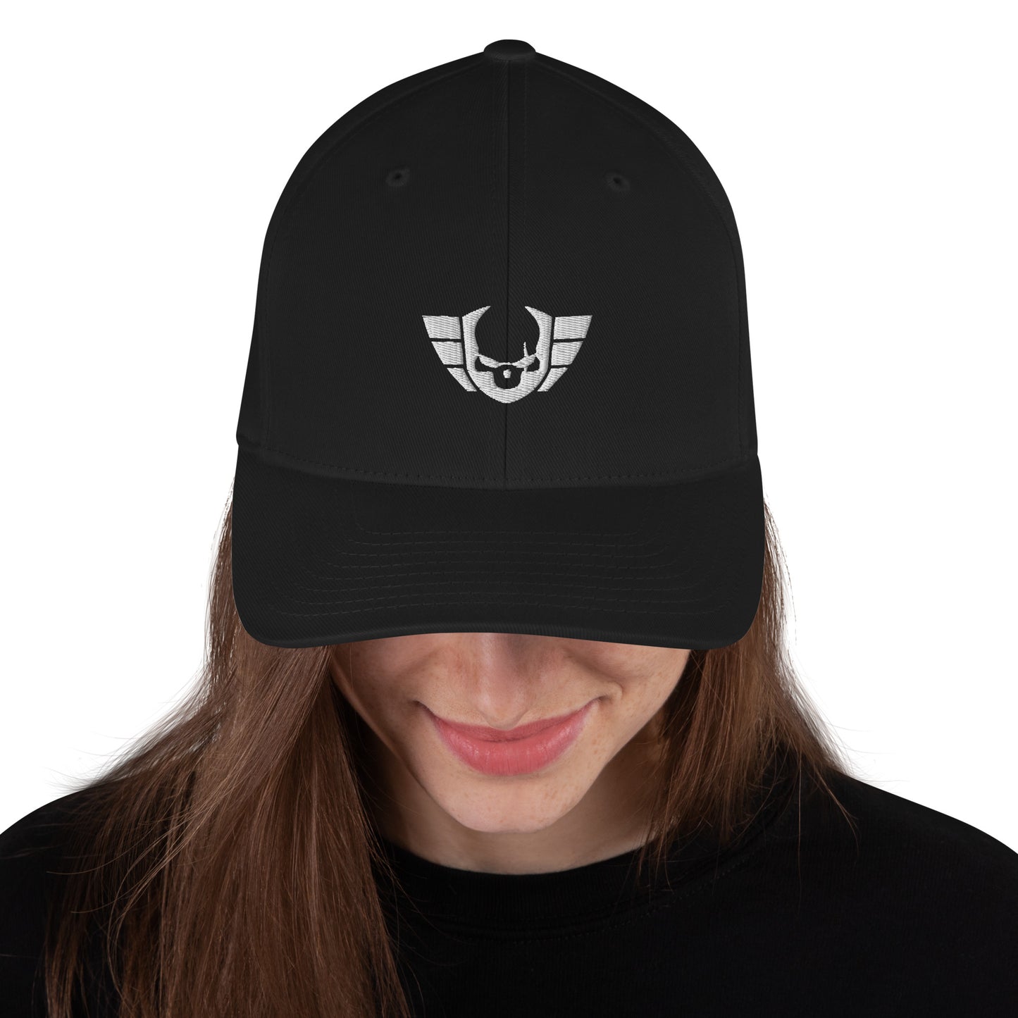 Unisex Warsaken® Hat : Flexfit : Logo : Black