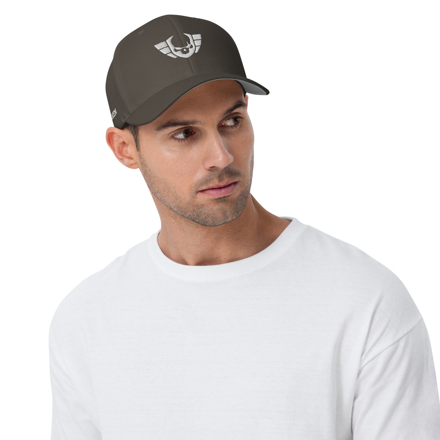 Unisex Warsaken® Hat : Flexfit : Logo : Grey