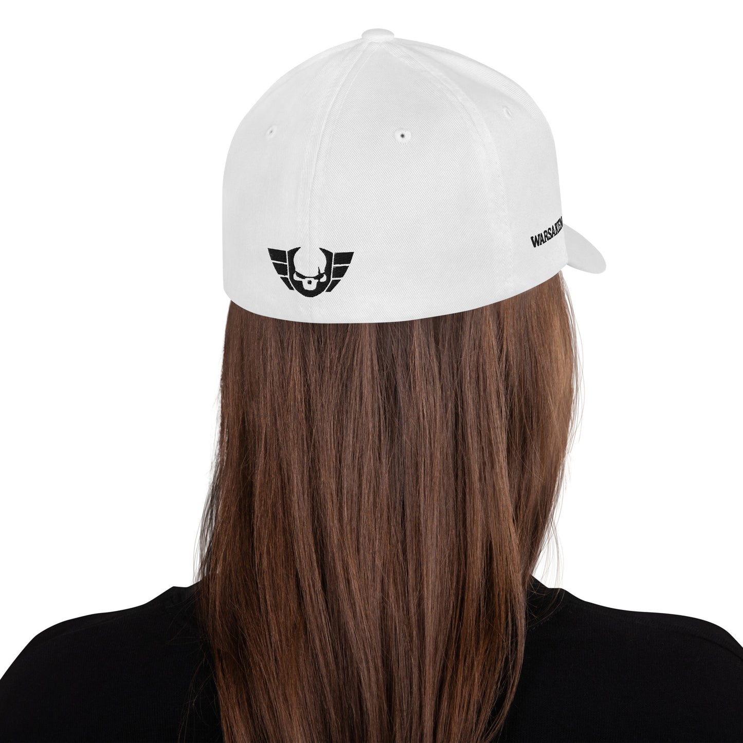 Unisex Warsaken® Hat : Flexfit : Logo : White