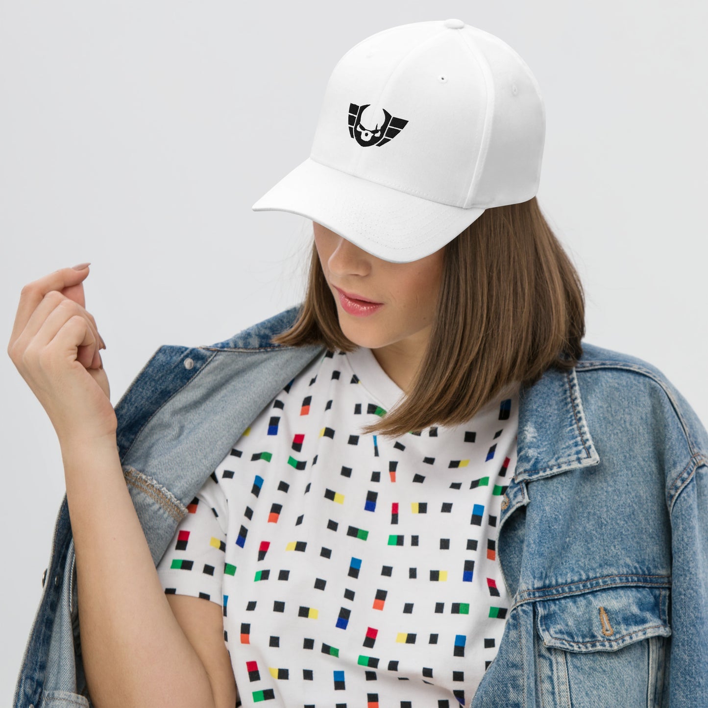 Unisex Warsaken® Hat : Flexfit : Logo : White