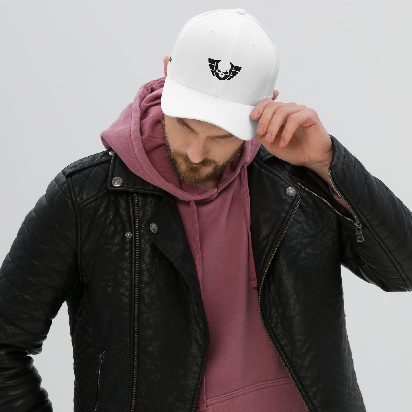 Unisex Warsaken® Hat : Flexfit : Logo : White