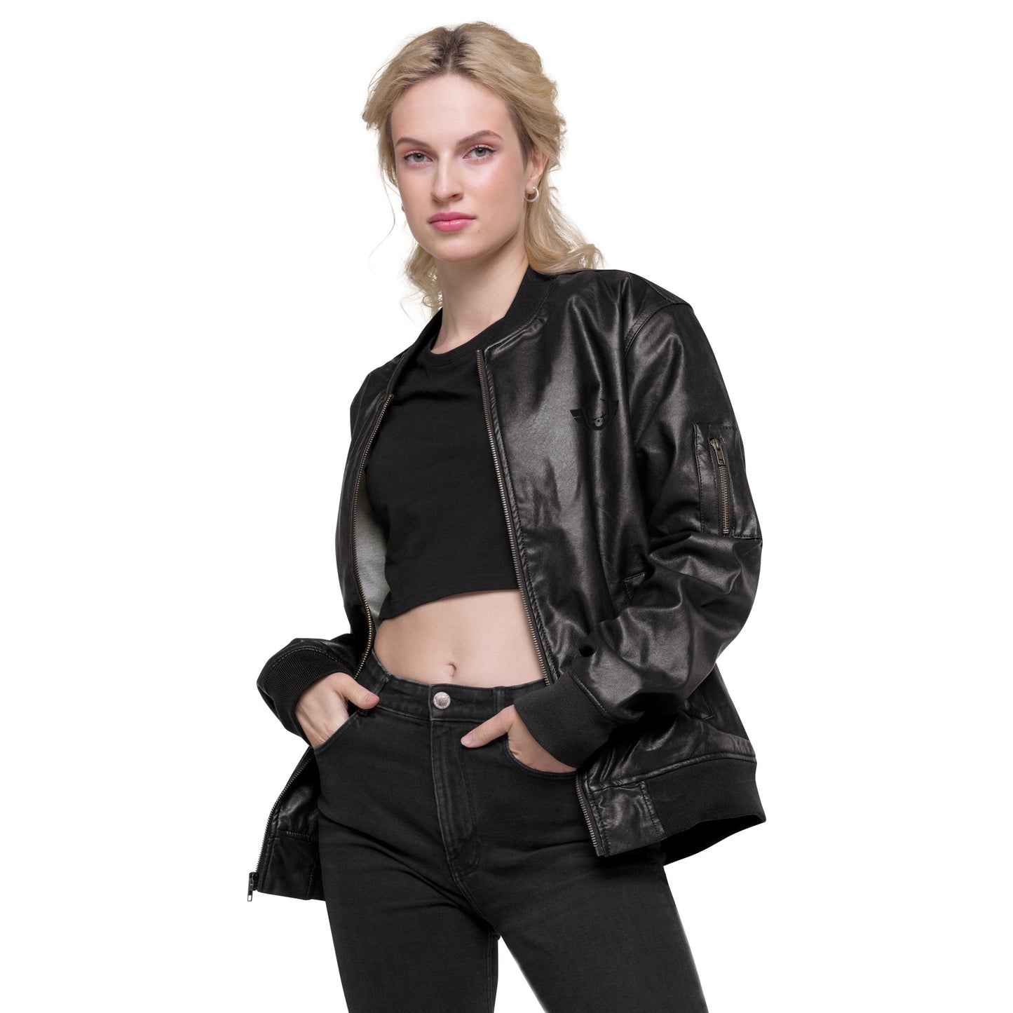 Unisex Warsaken® Bomber Jacket : Murdered Out