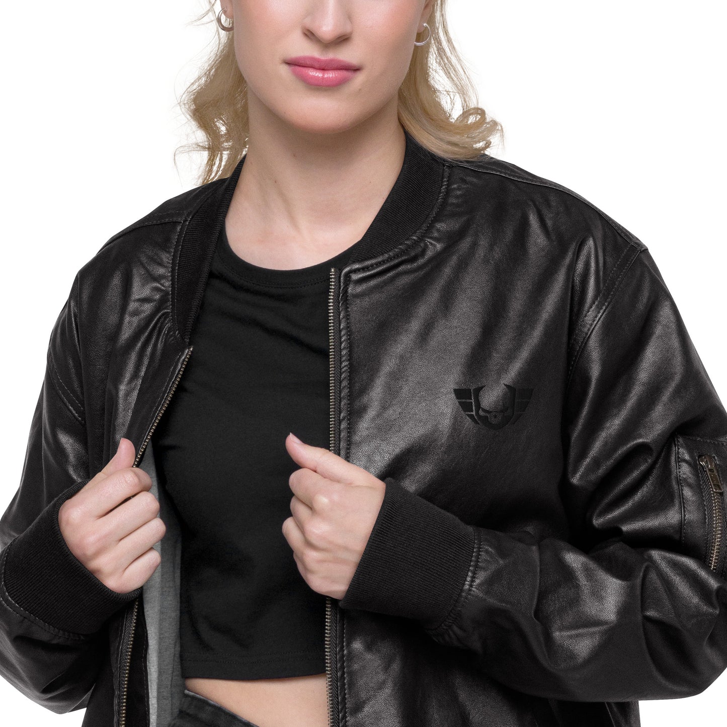 Unisex Warsaken® Bomber Jacket : Murdered Out