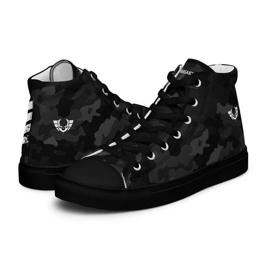 Men's Warsaken® High Top Shoe : Black Camo