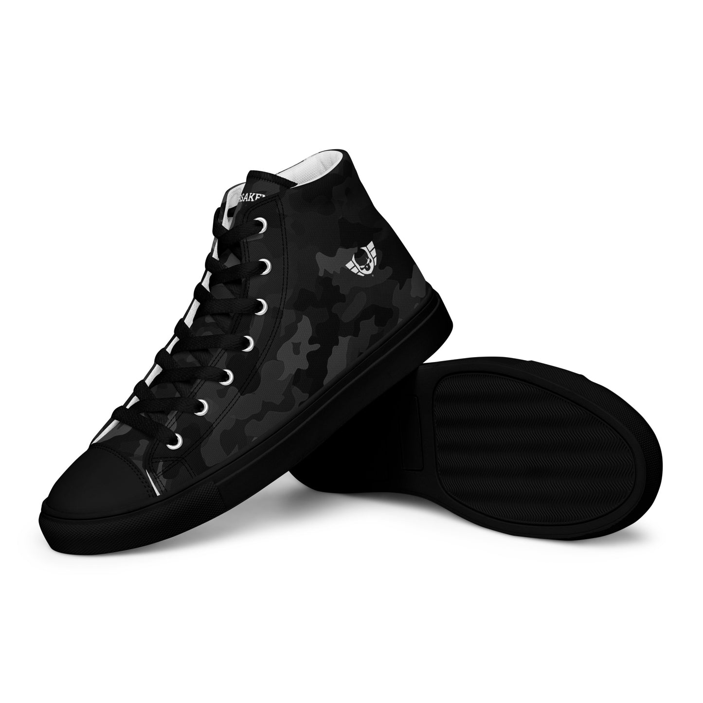 Men's Warsaken® High Top Shoe : Black Camo