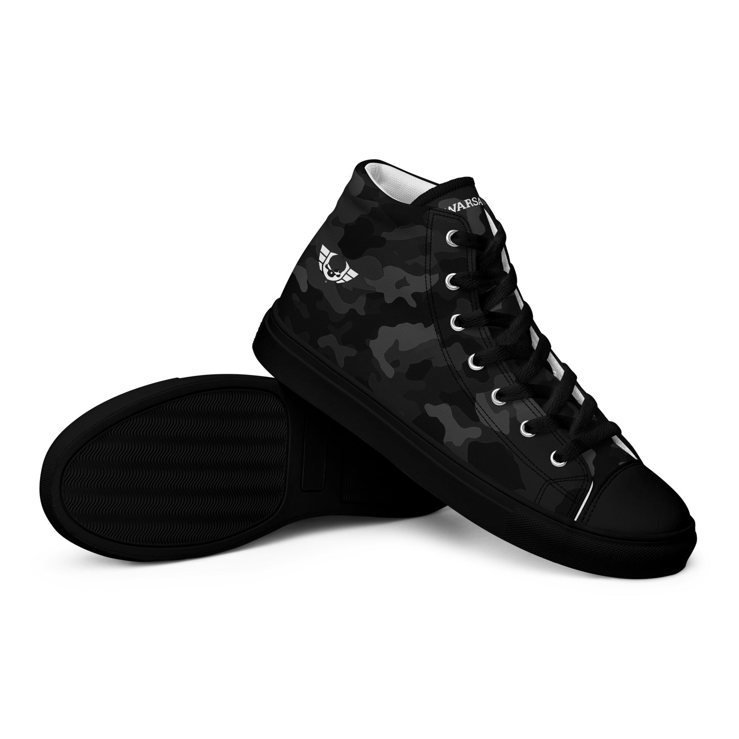 Men's Warsaken® High Top Shoe : Black Camo