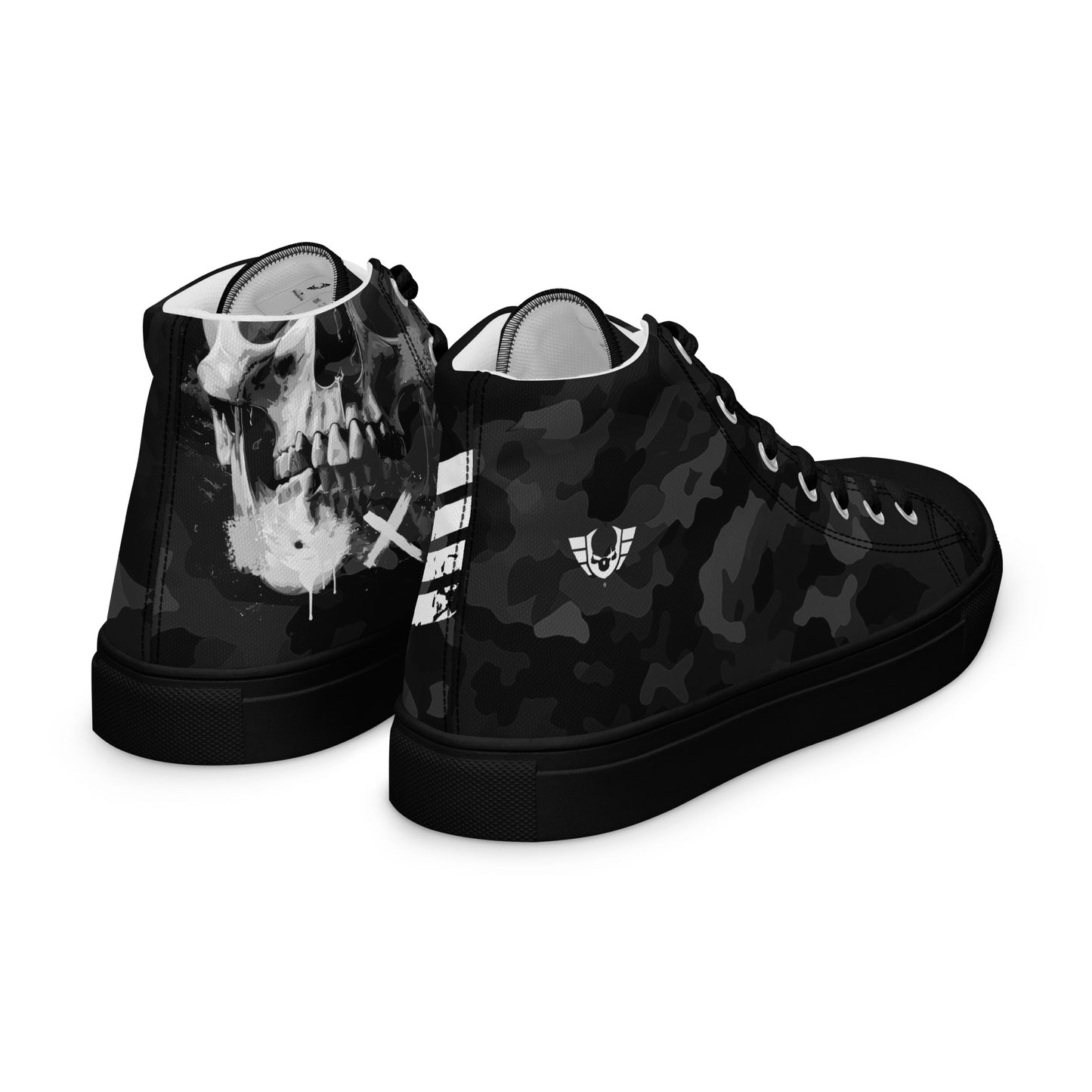 Men's Warsaken® High Top Shoe : Black Camo