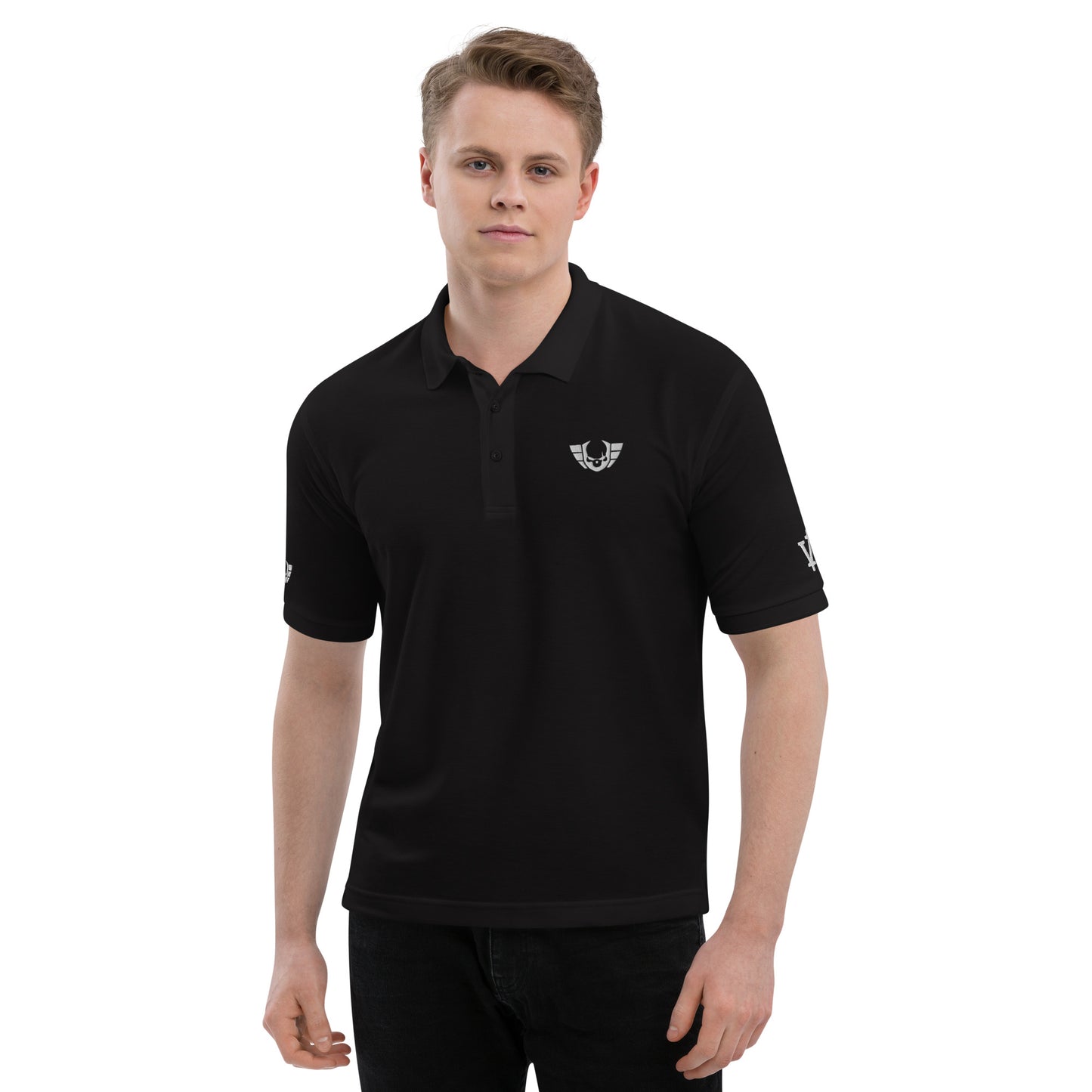 Men's Warsaken® Polo : Logo : Black