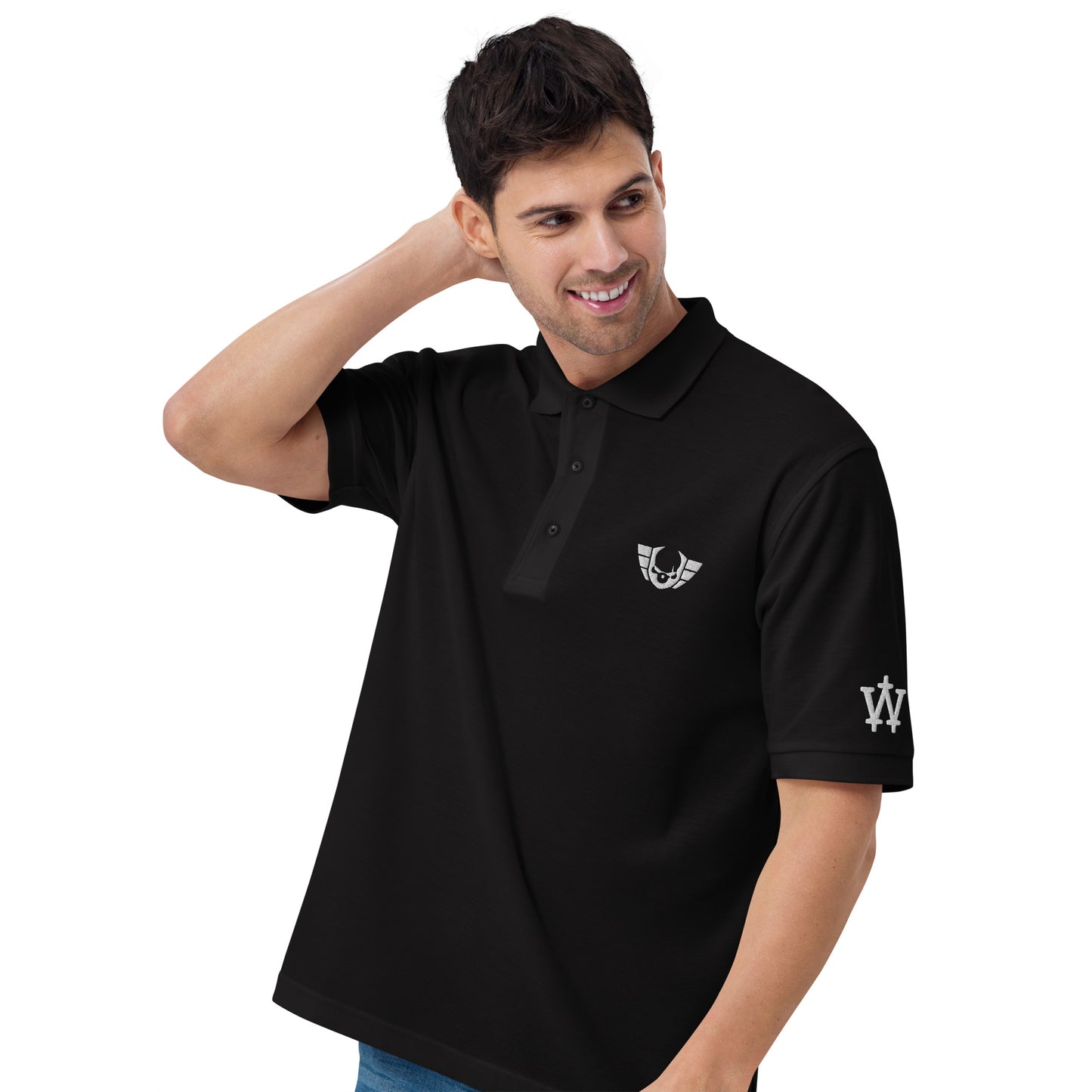 Men's Warsaken® Polo : Logo : Black