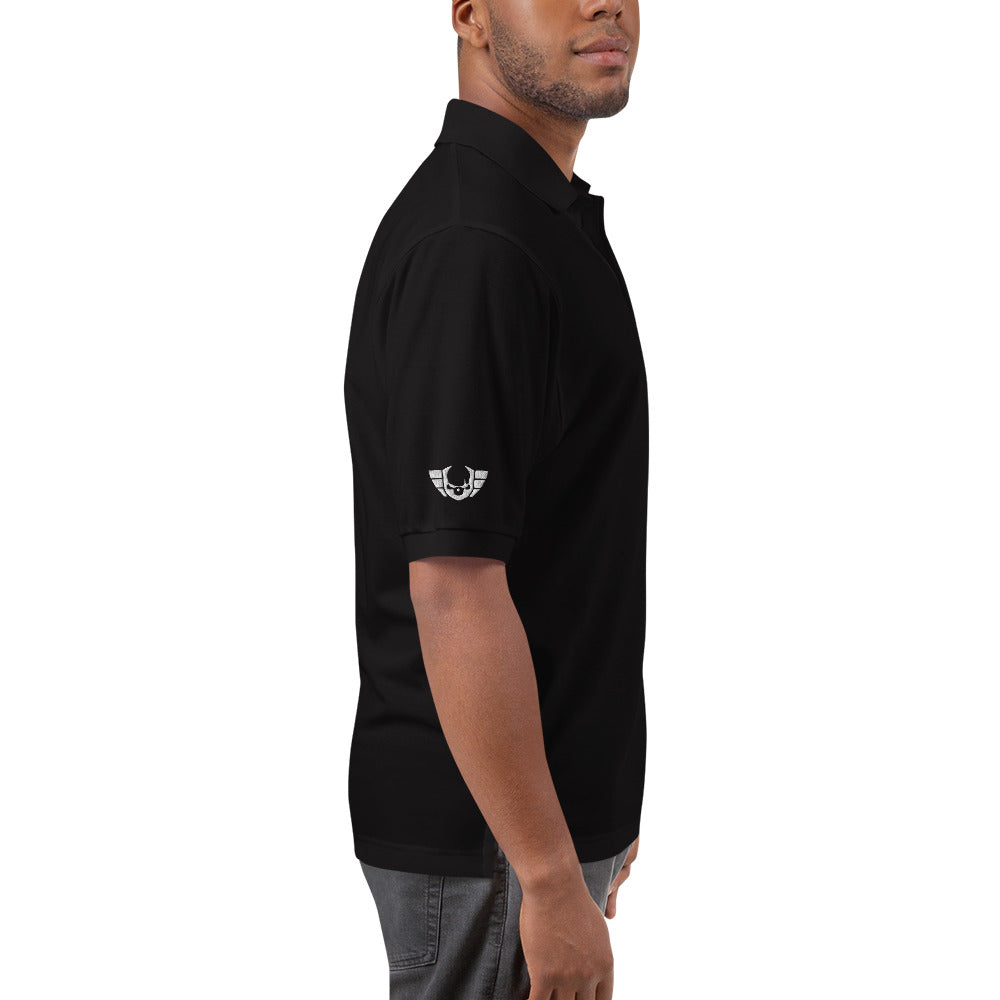 Men's Warsaken® Polo : Logo : Black