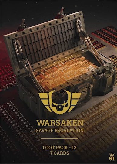 Warsaken® Digital Loot Pack : Savage Escalation (Series 13) : WAX