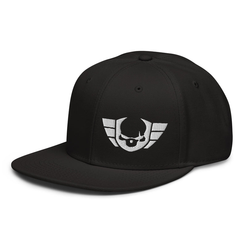 Unisex Warsaken® Hat : Snapback: Logo : Black