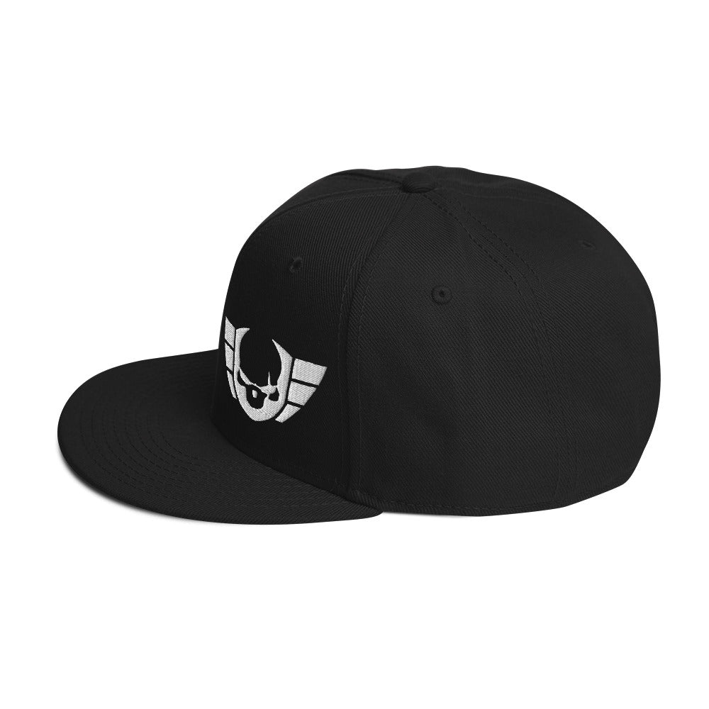 Unisex Warsaken® Hat : Snapback: Logo : Black