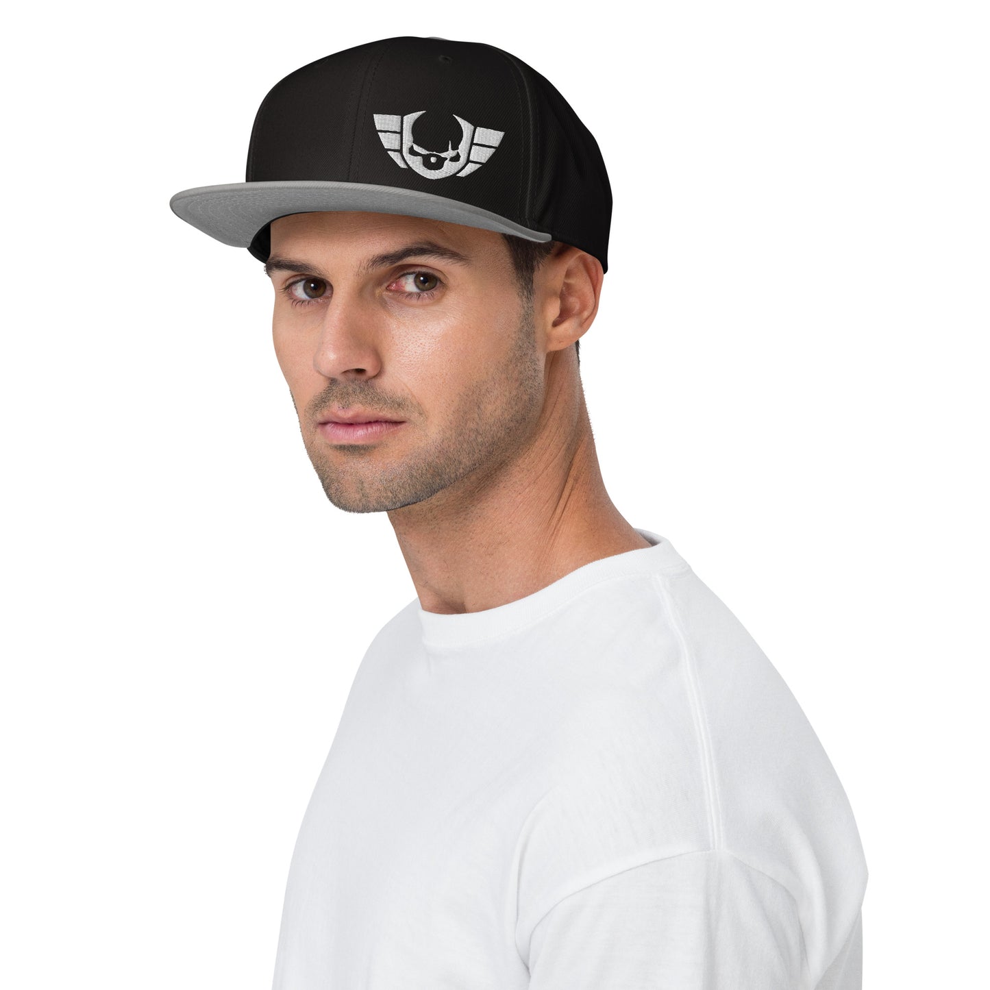 Unisex Warsaken® Hat : Snapback: Logo : Grey