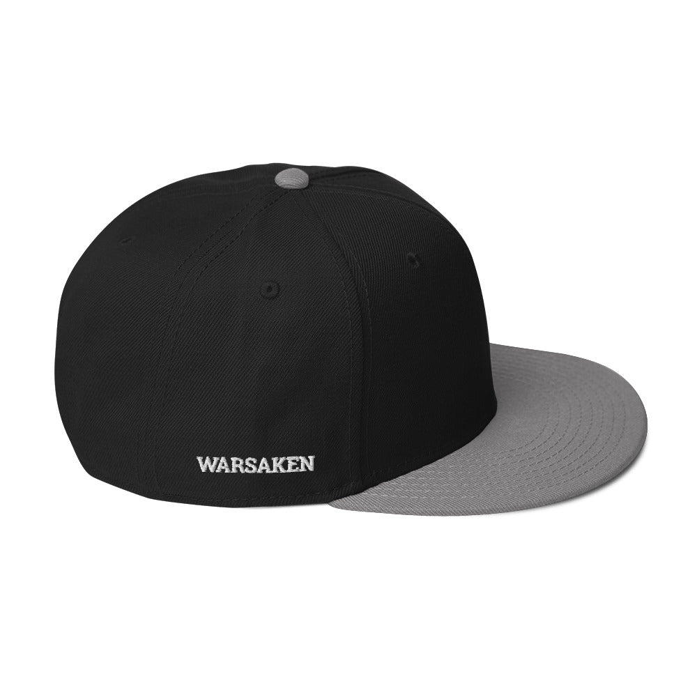 Unisex Warsaken® Hat : Snapback: Logo : Grey