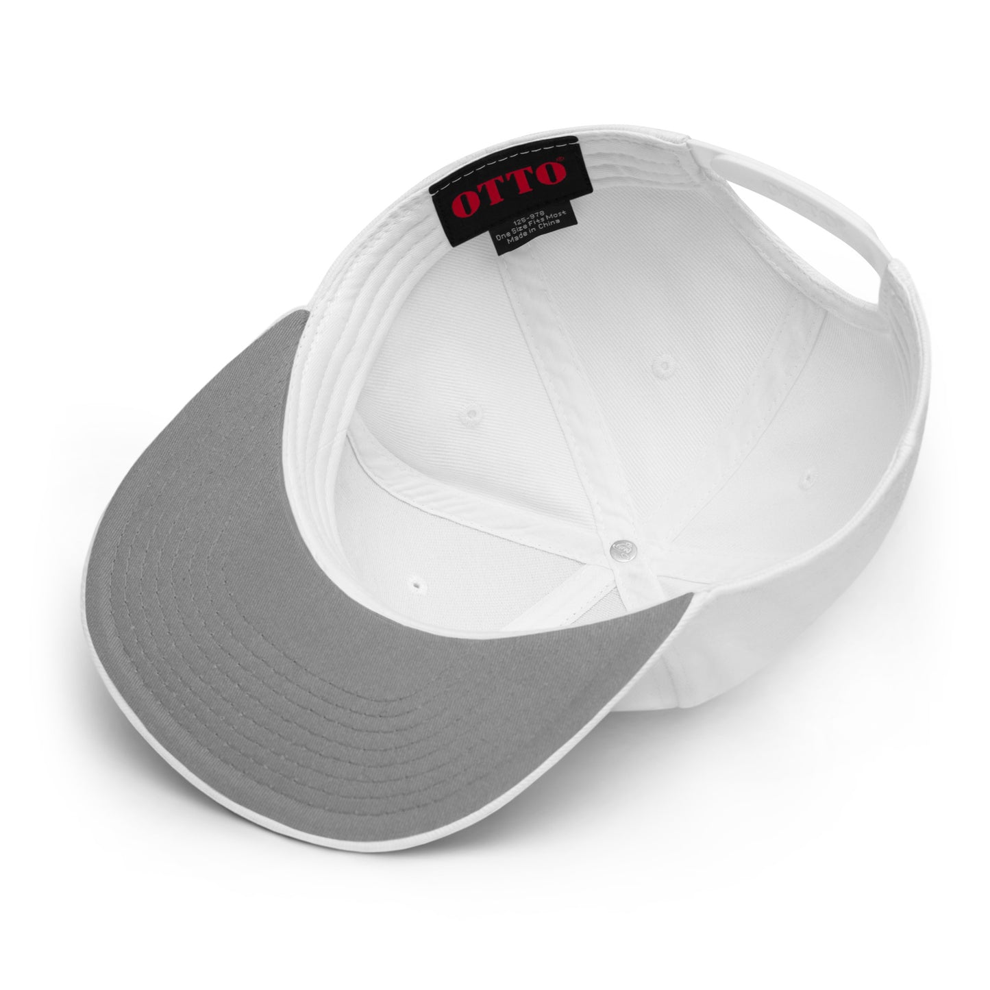 Unisex Warsaken® Hat : Snapback: Logo : White