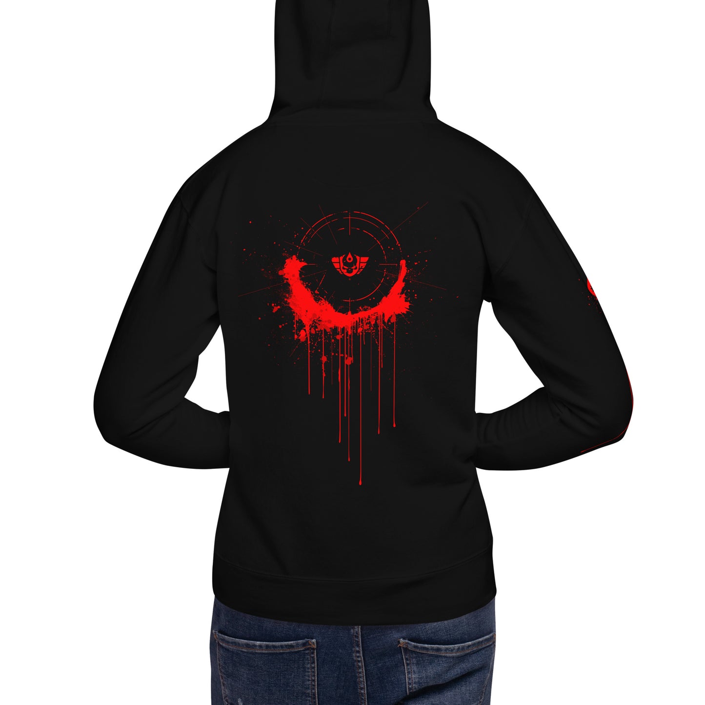 Unisex Warsaken® Hoodie : Blood = Money