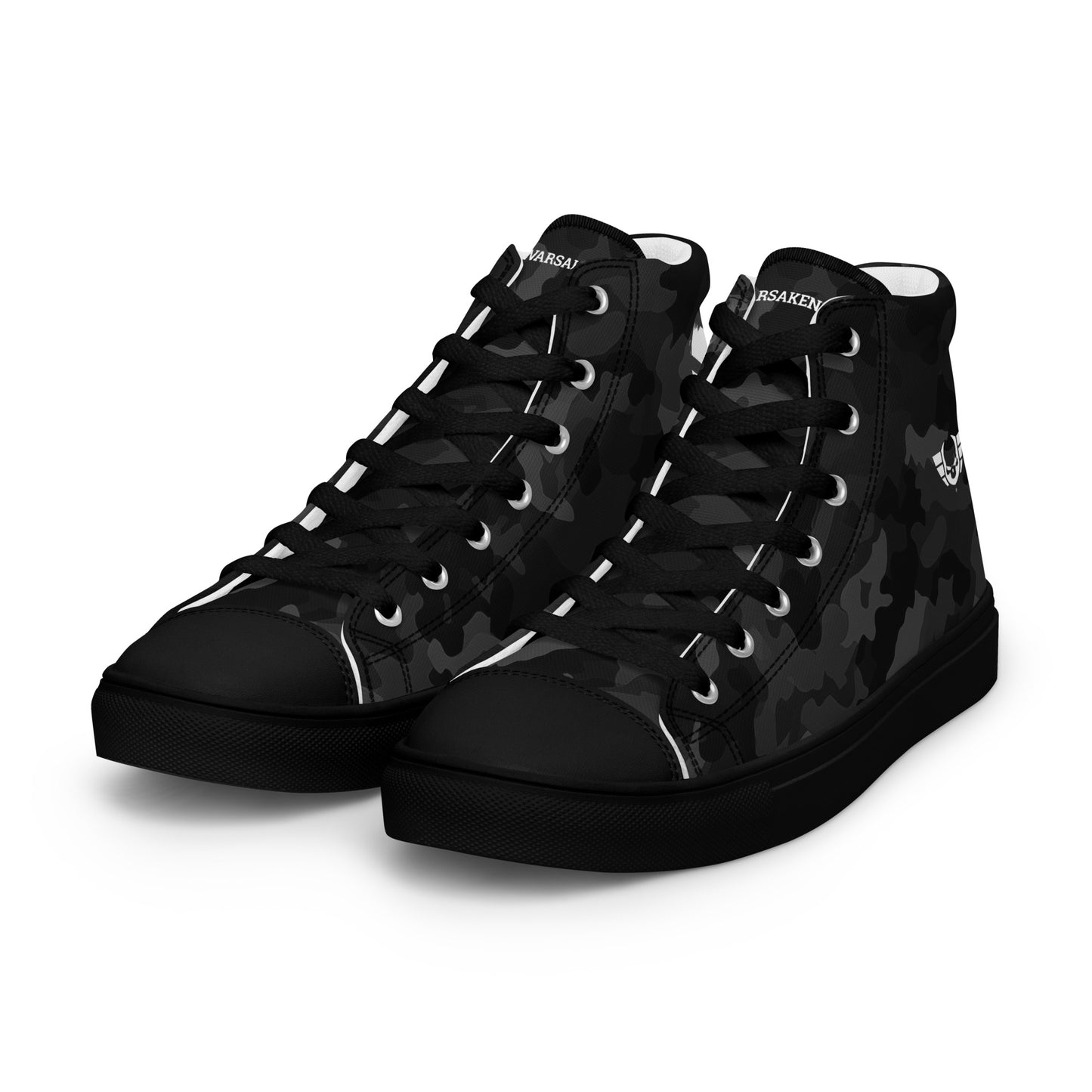 Women’s Warsaken® High Top Shoe : Black Camo